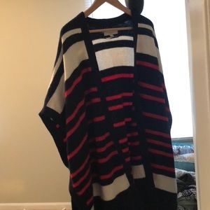 Sweater cape from loft
